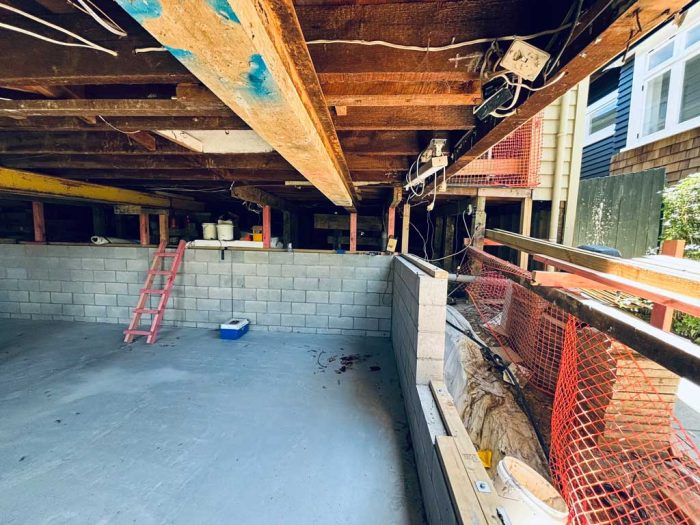 CCS retaining wall project